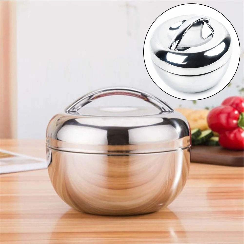 Insulated Stainless Steel Food Thermos Lunch Container with Handle F778792