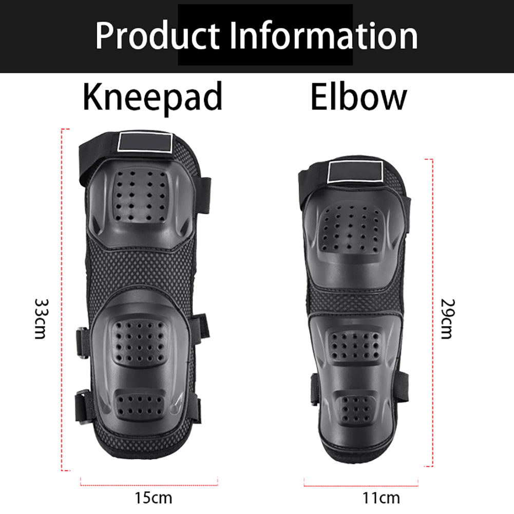 4pcs Motorcycle Elbow Protector Knee Pads Protective Gear H641