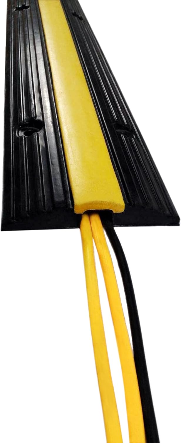 Pack of 2 Rubber Cable Protector Ramps R1592