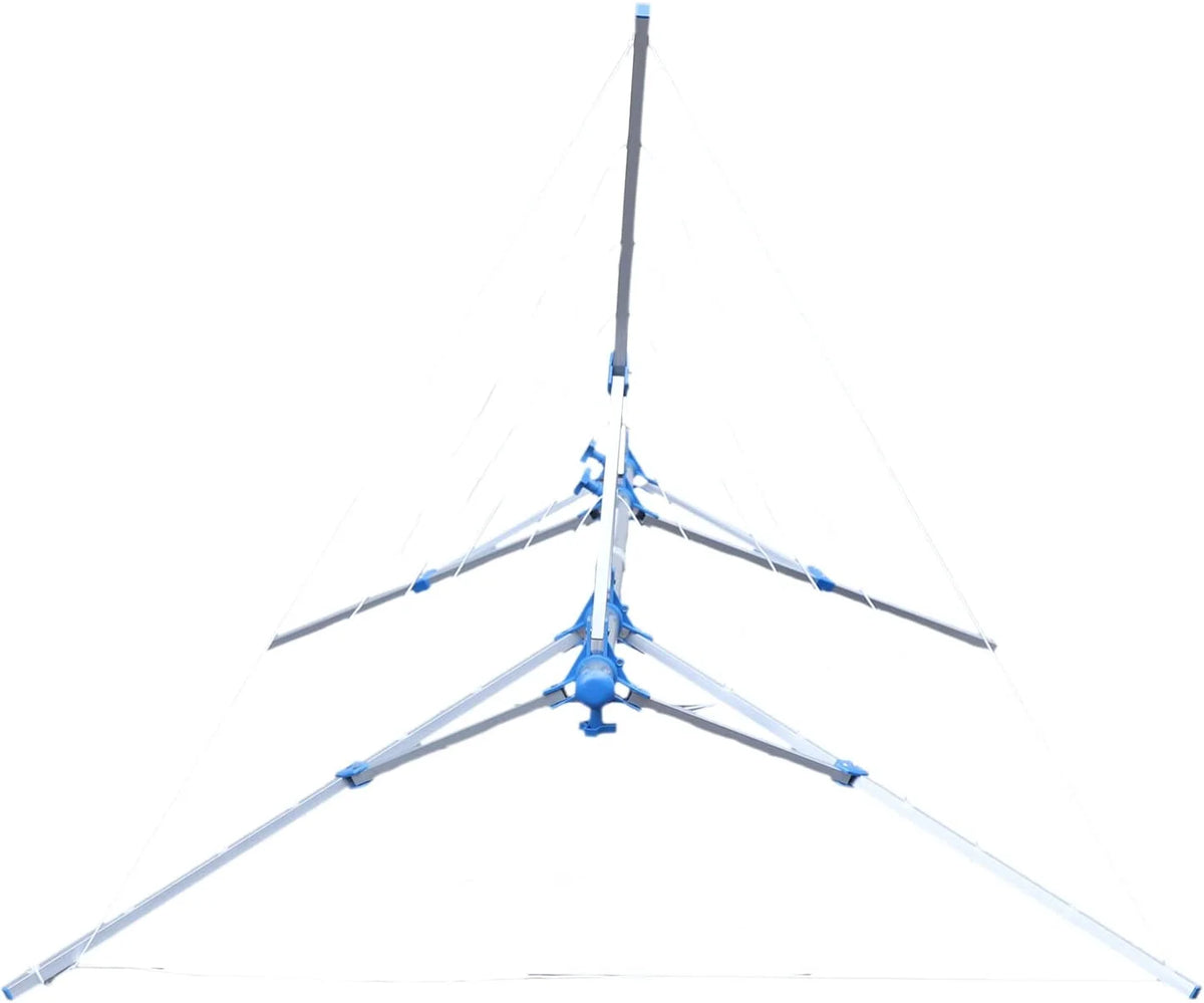 Metal Floor-Standing Foldable Clothes Drying Rack J3540
