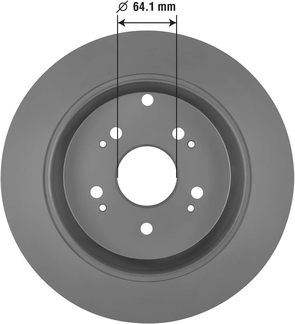 Pack of 2 Rear Brake Rotor U19662