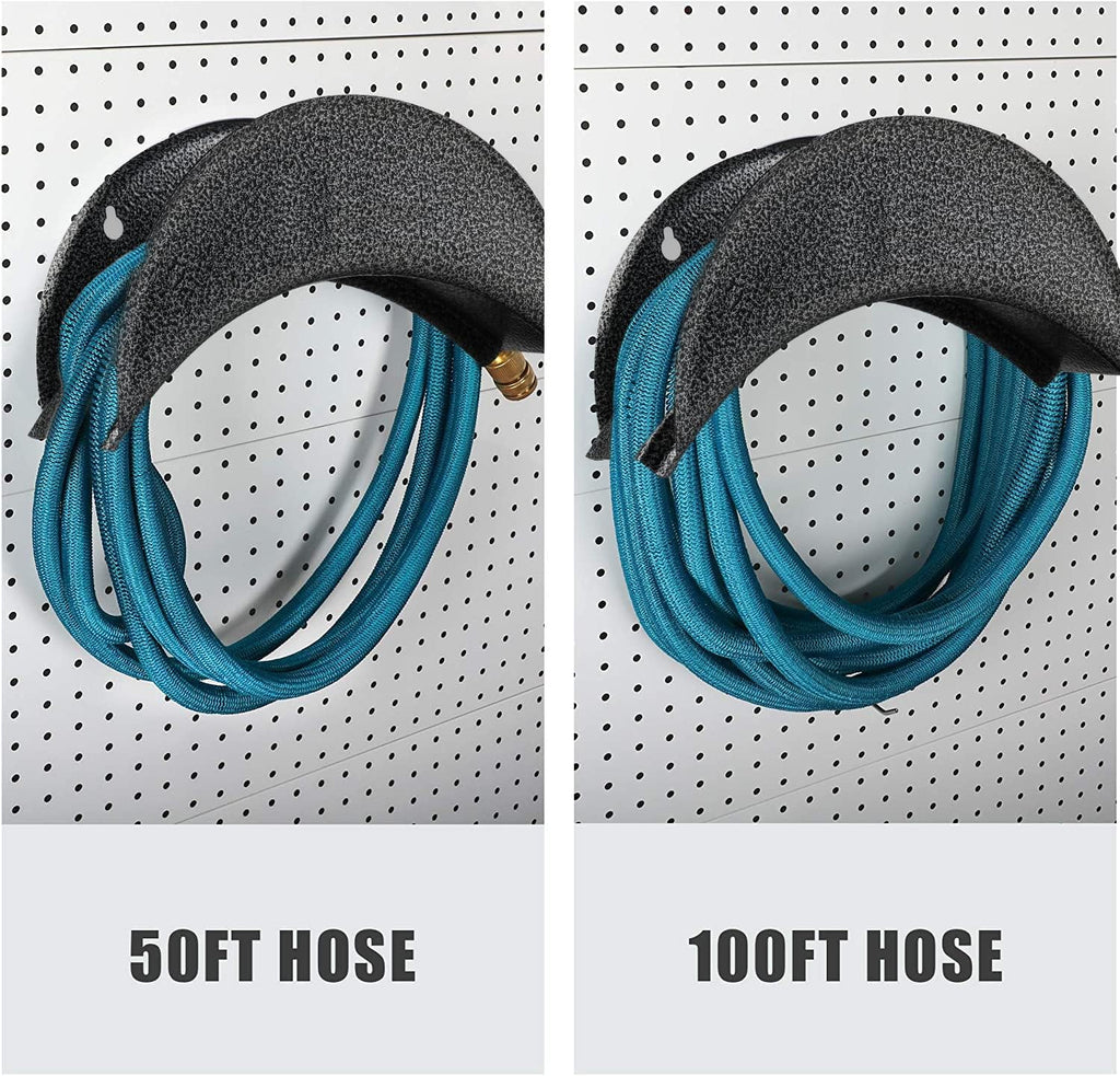 Heavy Duty High Carbon Steel Wall Mount Hose Rack Pack of 2 T6397