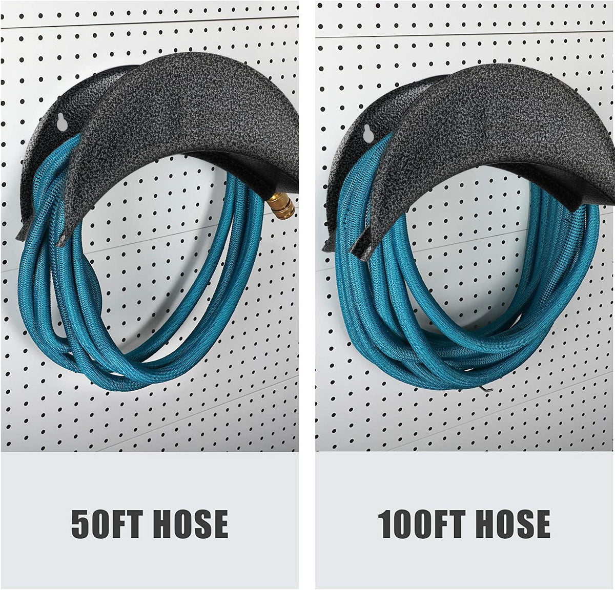 Heavy Duty High Carbon Steel Wall Mount Hose Rack Pack of 2 T6397