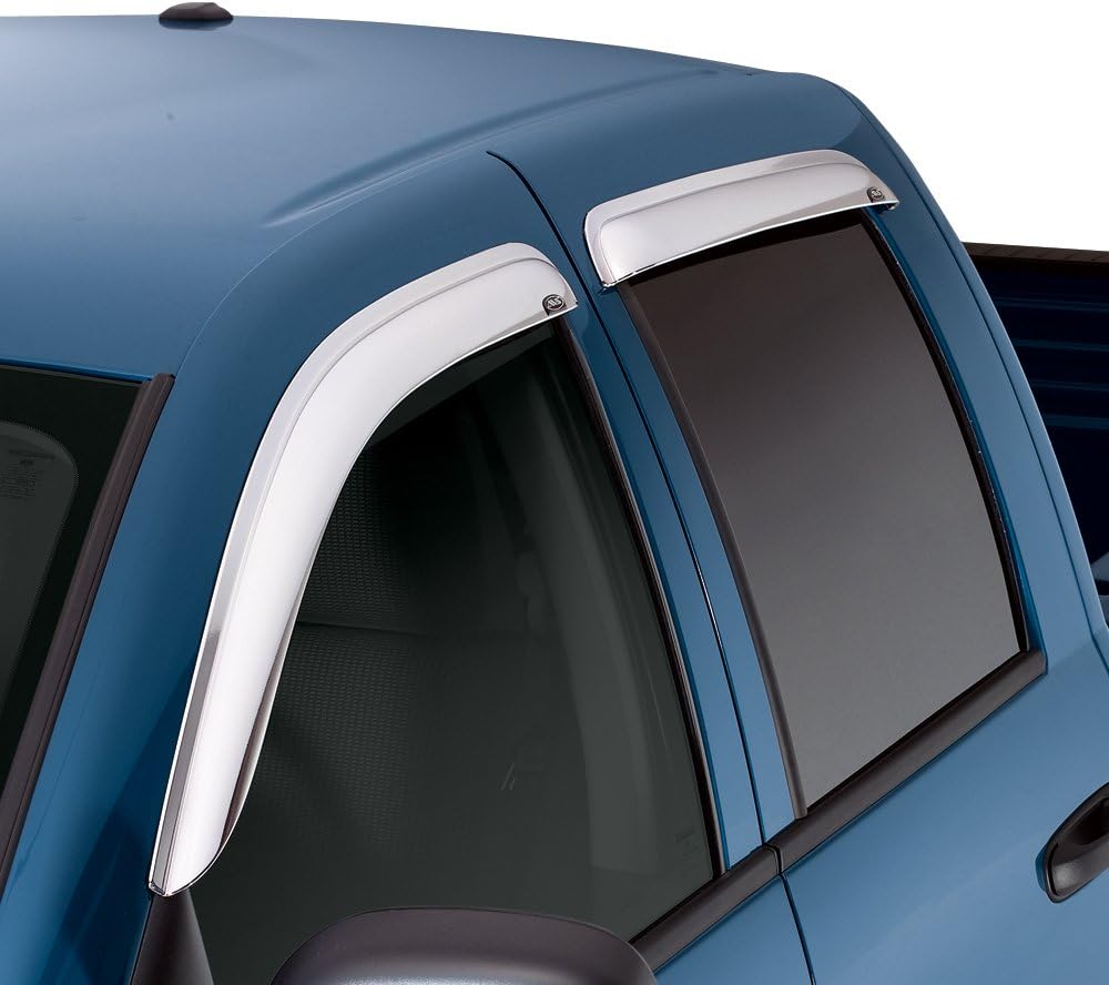 Chrome 4-Piece Ventvisor Side Window Deflector G150286