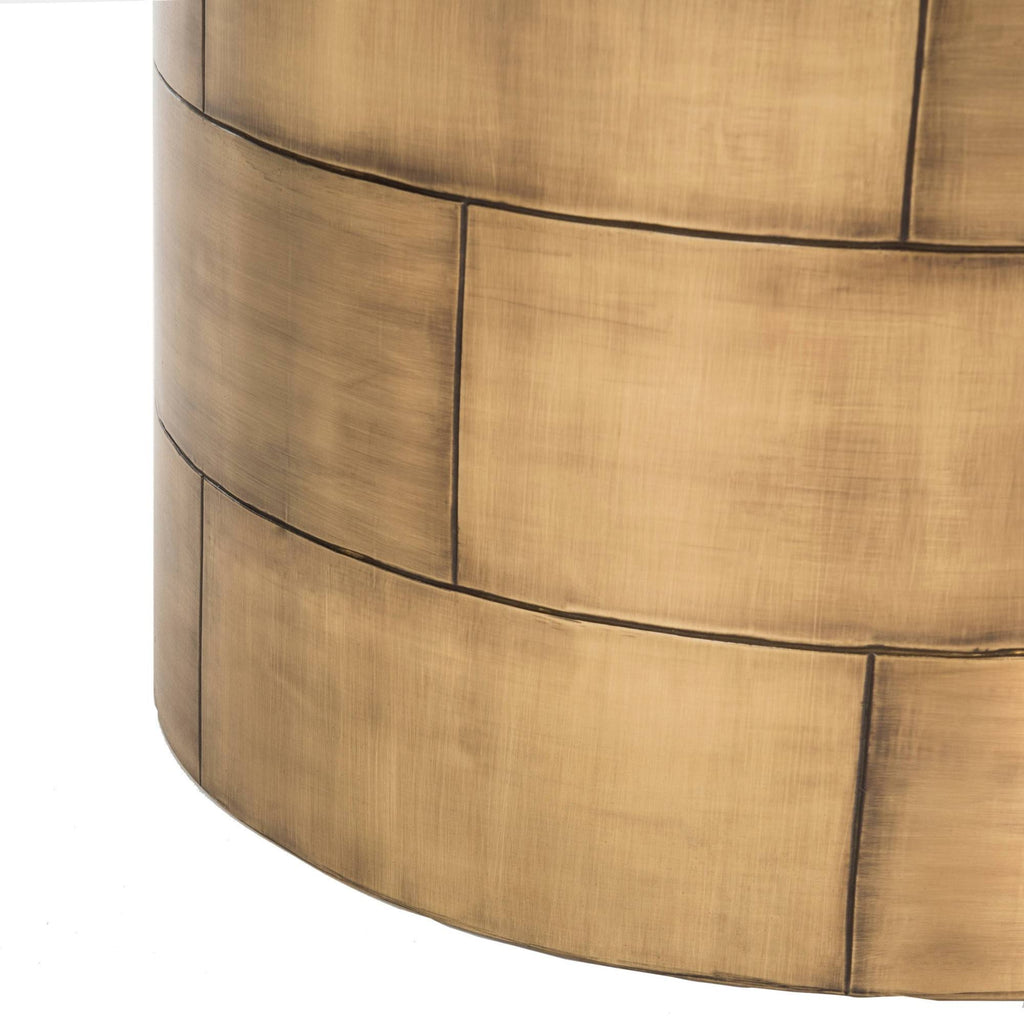 Brass Round Side Table W5220