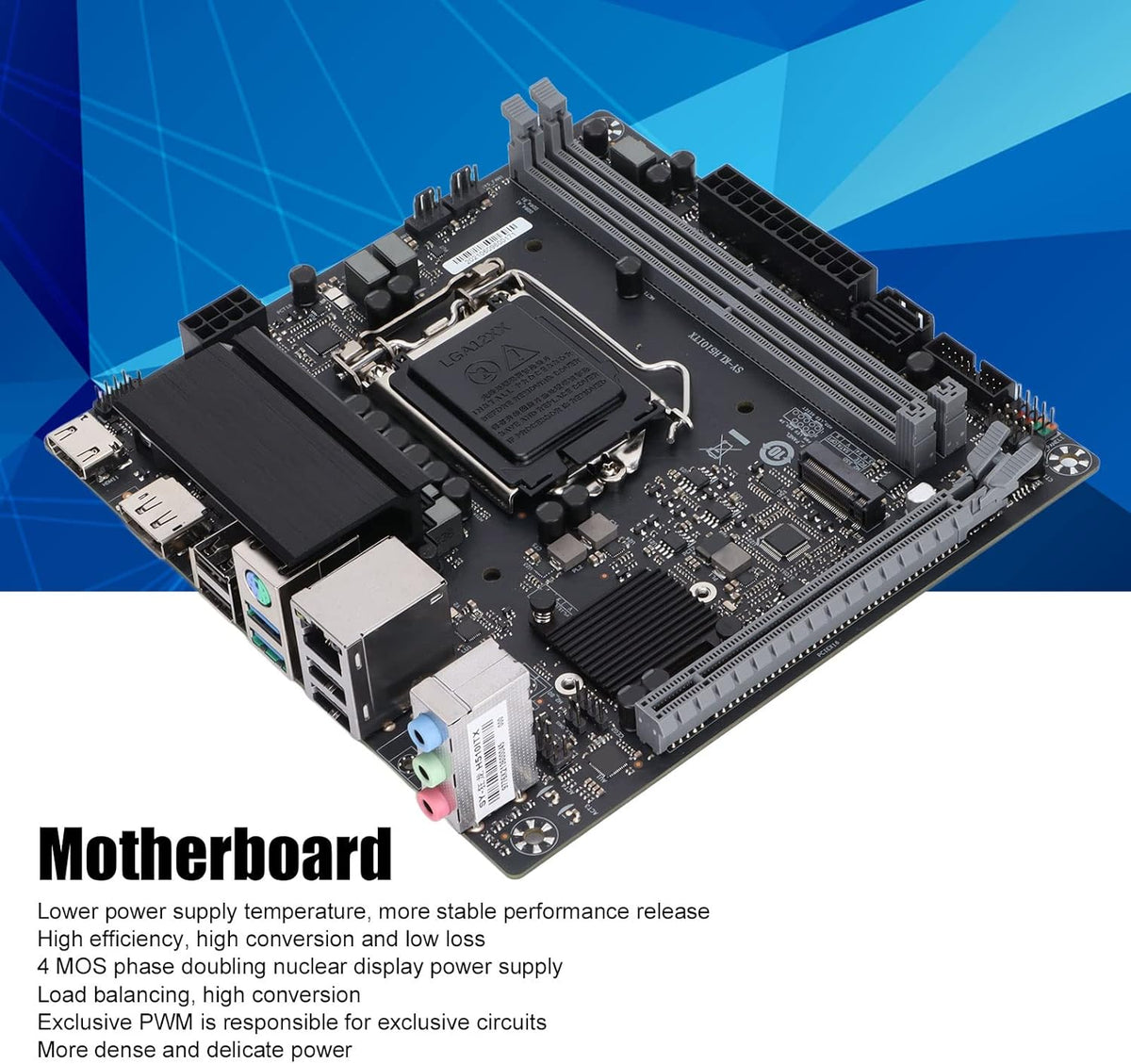 Fog Black Matte PCB Motherboard H317314
