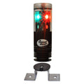 2 NM Pedestal Mount Tri-Color LED Navigation Light with Anchor Light T654008
