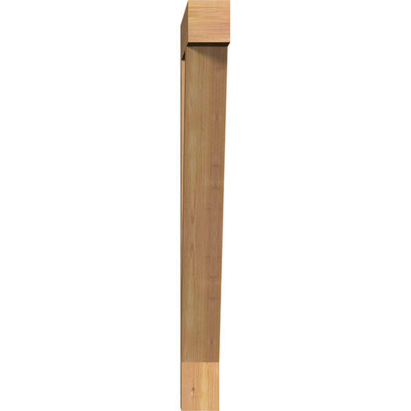 Traditional Block Smooth Bracket, Western Red Cedar I784615