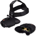 Night Vision Goggles Digital Infrared 1x Magnification 75yd Range Rechargeable Battery E15841