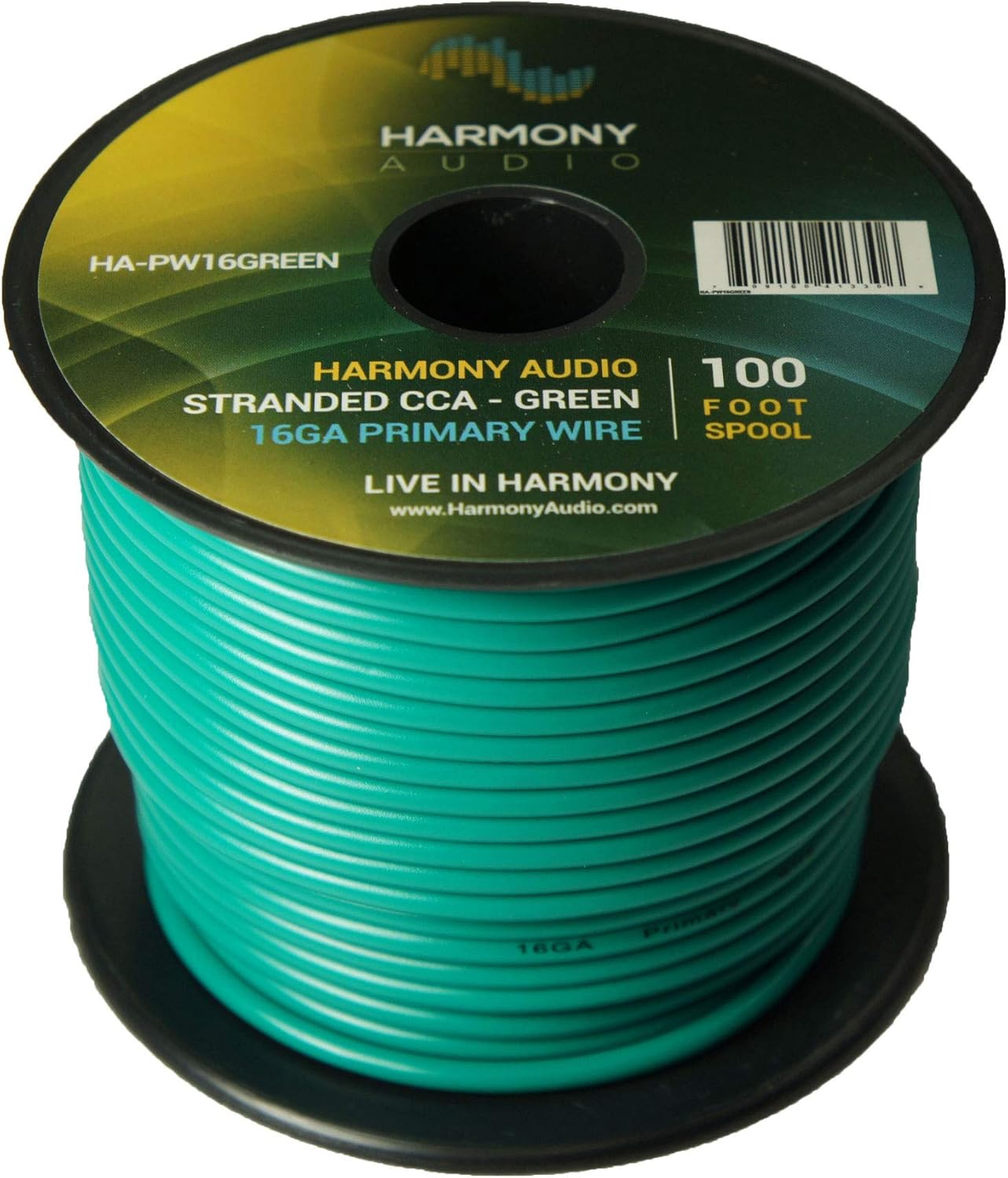 16 Gauge Single Conductor Power or Ground Wire - 10 Rolls - 1000 Feet - Color Mix F377562