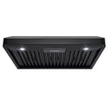 Black Stainless Steel Under Cabinet Range Hood T534447