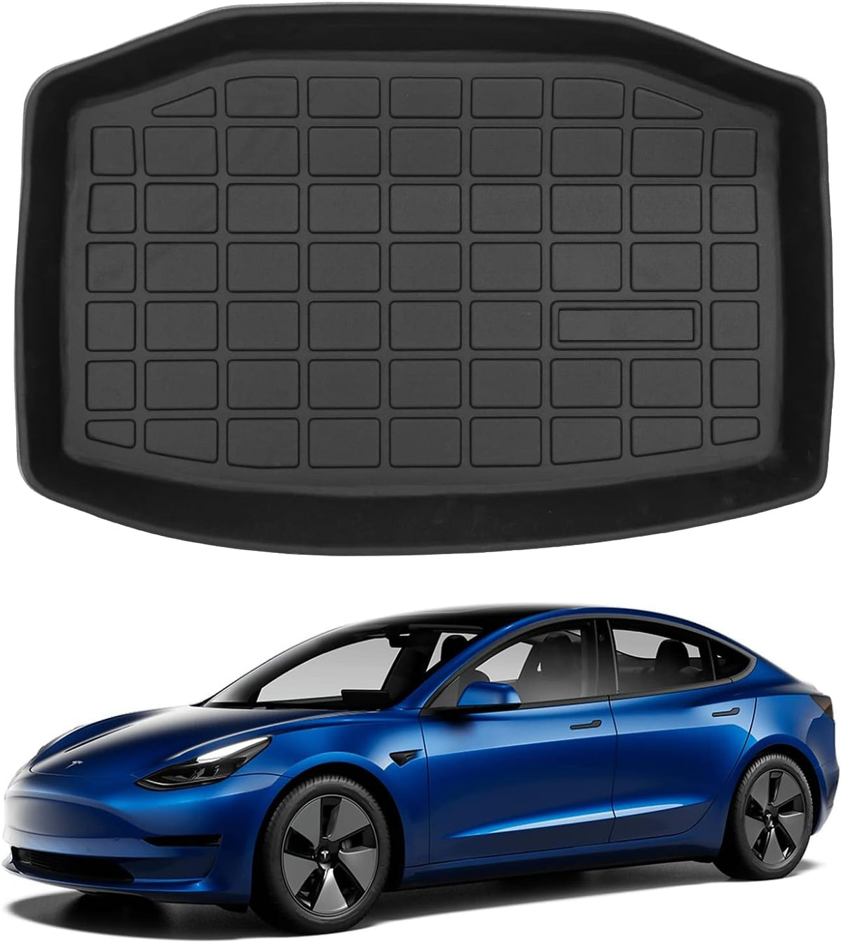 Set of 6 All Weather Frunk Mats for Tesla Model 3 X850621
