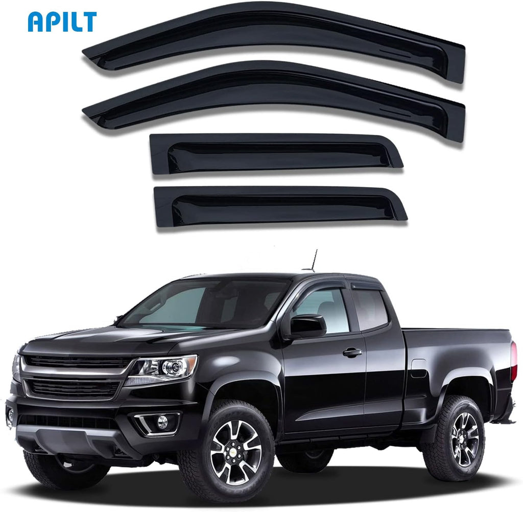 Dark Smoke 4-Piece Side Window Deflectors G778360