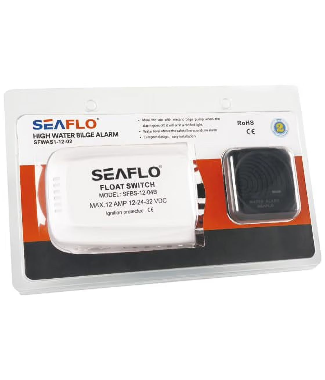 12v High Water Bilge Alarm System with Float Switch P2465